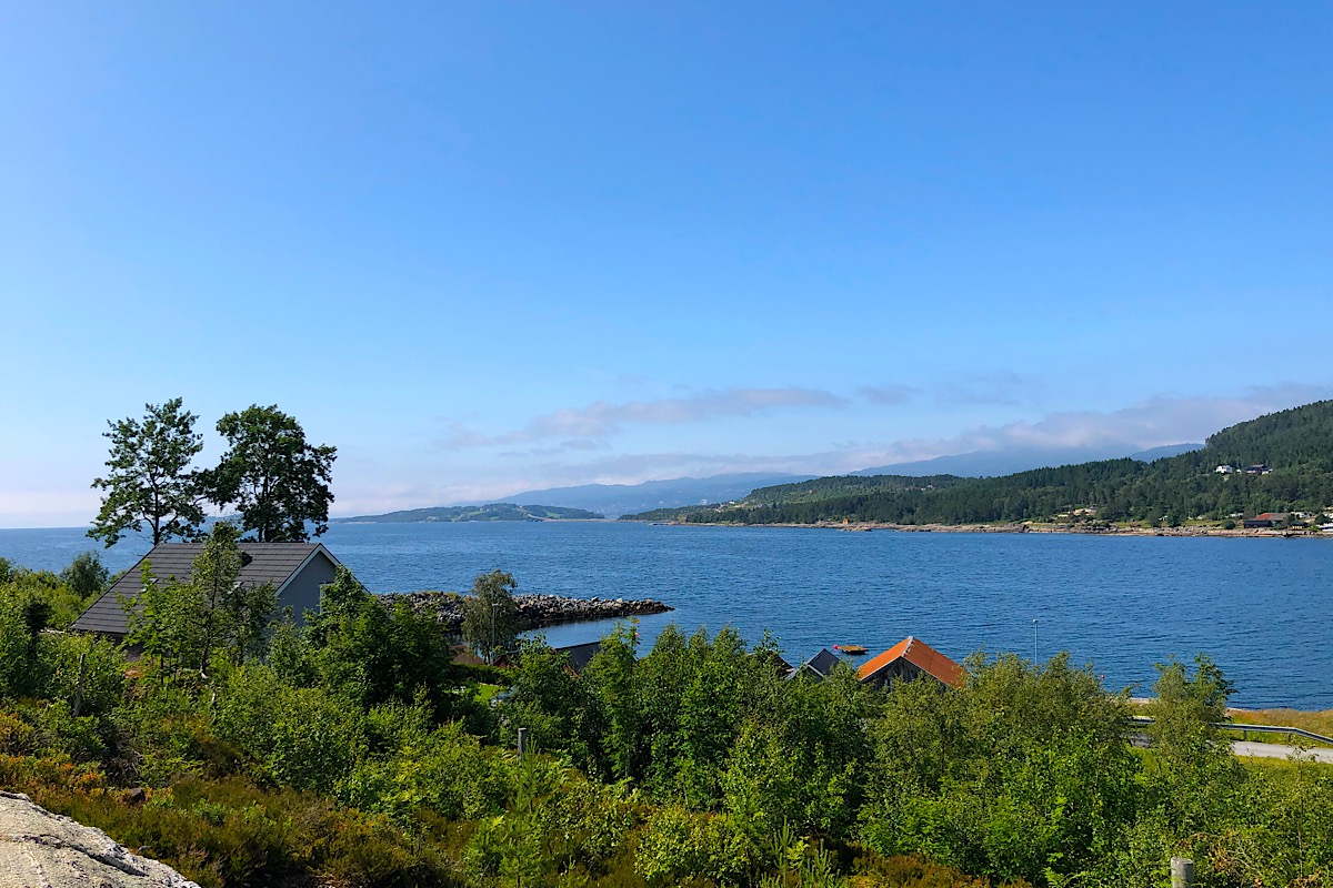MC turen til Molde etter tre dager på Fosen utenfor Trondheim